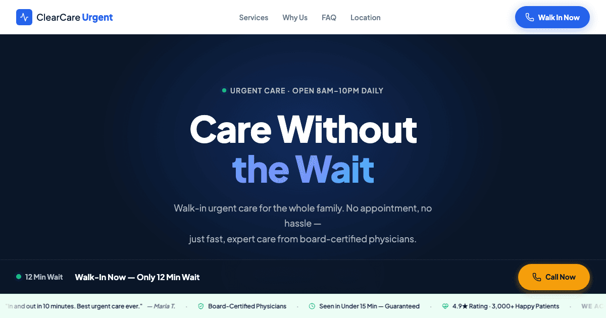 ClearCare Urgent